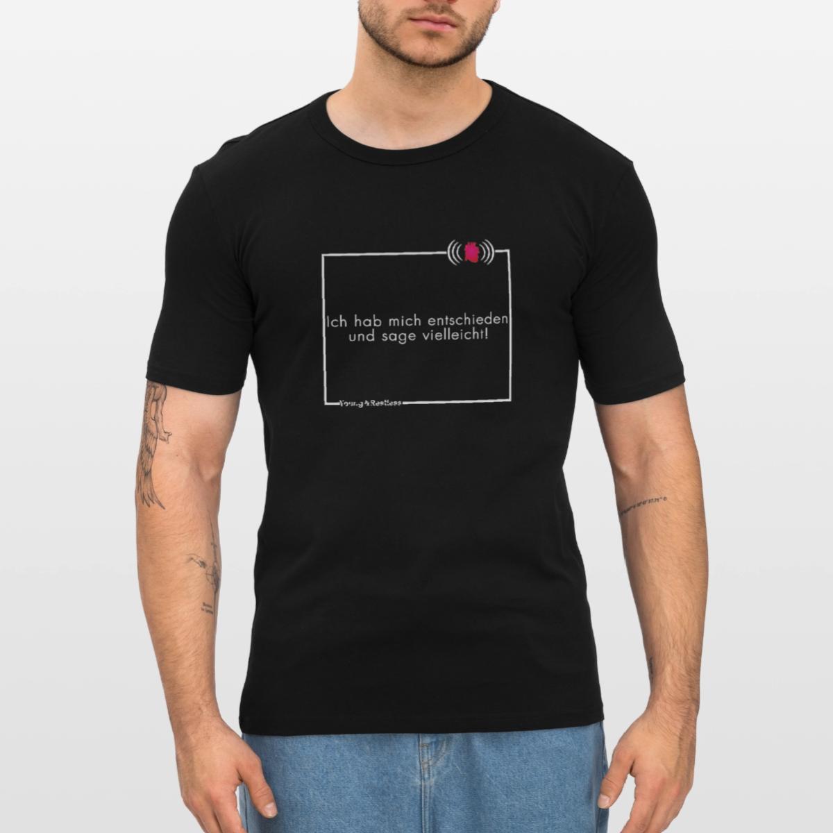 Restless Perhaps – Männer Slim Fit T-Shirt