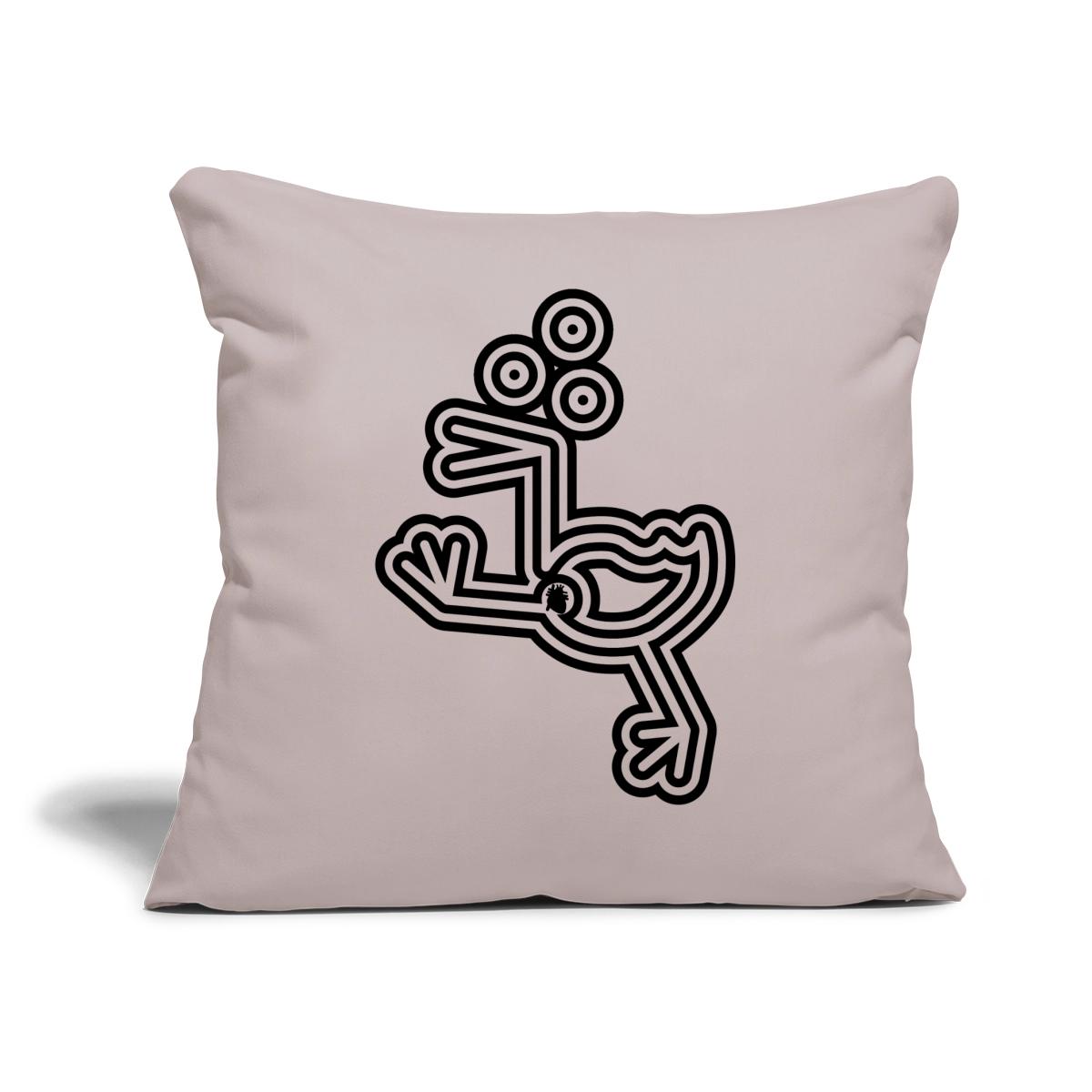 Dr.Duckfame Restless Duck – Sofakissen mit Füllung, 45 × 45 cm