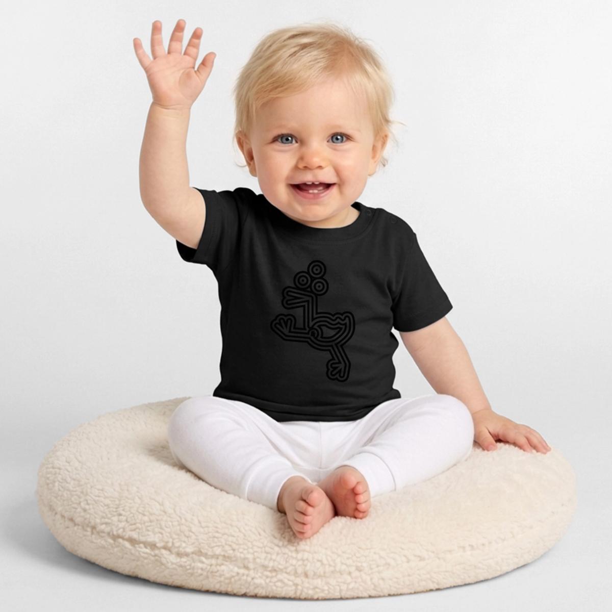 Dr.Duckfame Restless Duck – Baby Bio-T-Shirt mit Rundhals