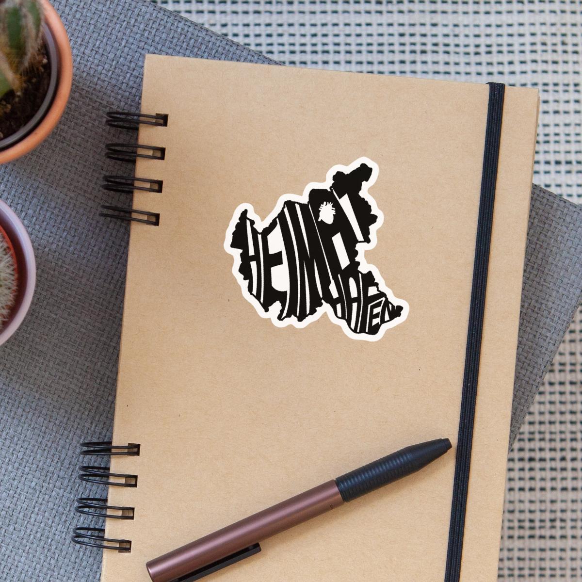 Der Restless HeimatHafen - Hamburch City – Sticker Größe S, 10 × 10 cm