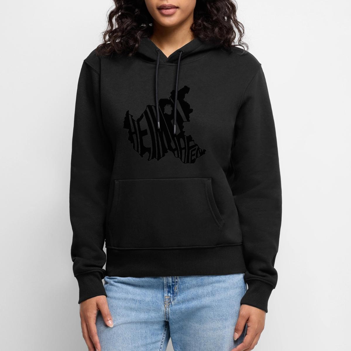 Der Restless HeimatHafen - Hamburch City – Frauen Premium Bio Hoodie
