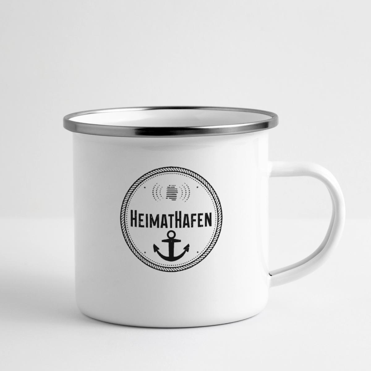 Der Restless HeimatHafen - The Rope – Emaille-Tasse